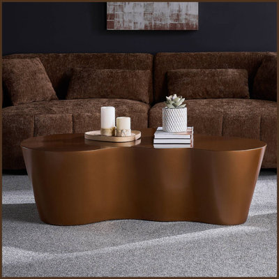 50" Unique Irregular Coffee Table