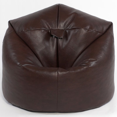 Faux Leather Refillable Classic Bean Bag