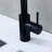 Contemporary Pull Down Single Handle Kitchen Faucet with Accessories-47445095
