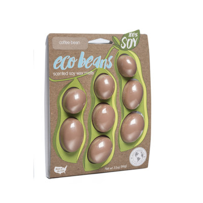 Coffee Bean Scented Wax Melt with Plastic Holder