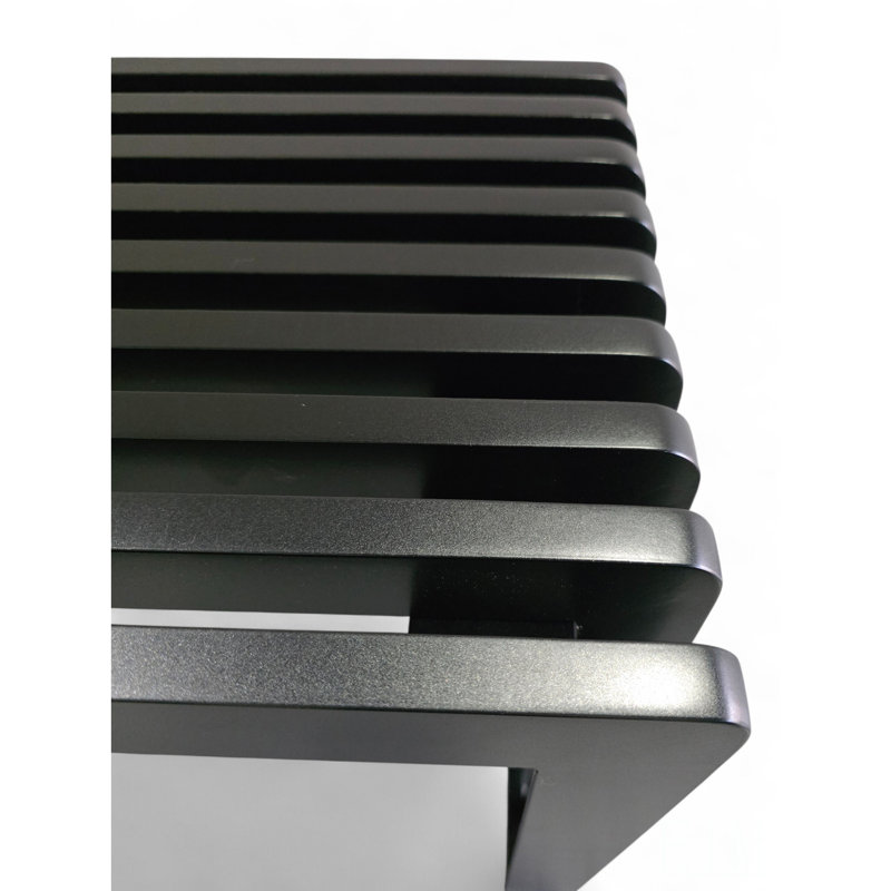 Dune Rounded Bench - Black