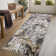 Randolph Abstract Machine Washable Area Rug with Rubber Backing for Living Room Non-Slip Modern Indoor Carpet Low-Pile Rug for Bedroom Dining Room Hallway Kitchen Office Playroom Nursery