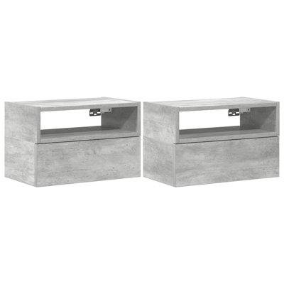 Cabriales 45cm W Manufactured Wood Bedside Table