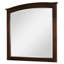 Cerisier brun Wisteria X P 40 po Miroir H