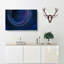 Harmony of the Night in Abstract - Wrapped Canvas-55313402
