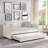 Boucle Fabric Upholstered Tufted Sofa Bed-1232012244-1232012246