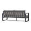 Canapé de patio Andes - oléfine gris anthracite-123303312