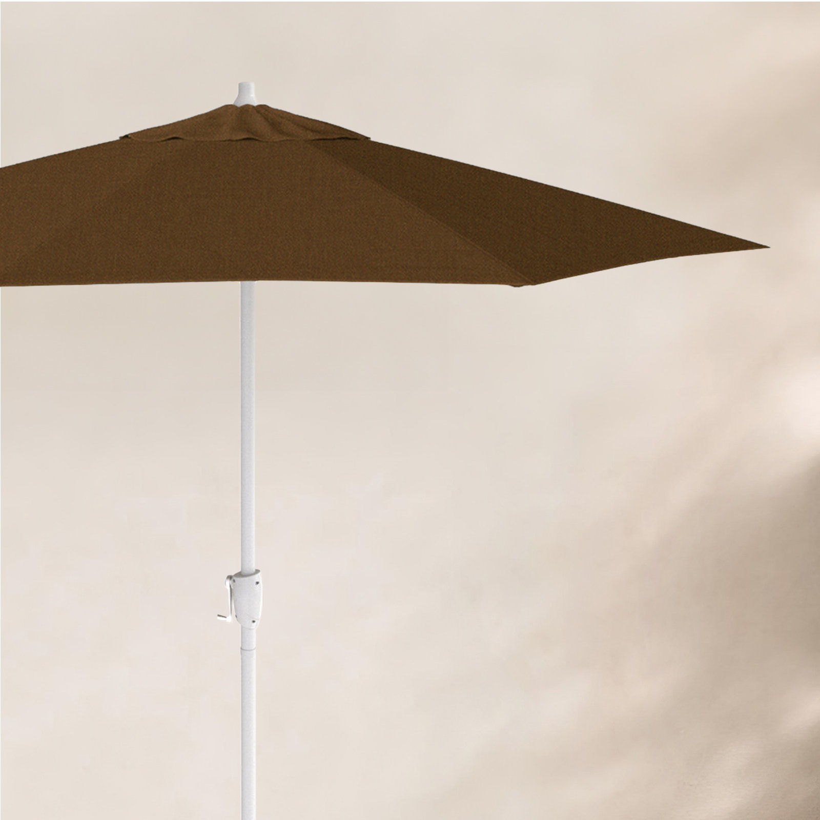 Kenne Sunbrella® Umbrella, 90" W x 90" D, Heather Teak Sunbrella®
