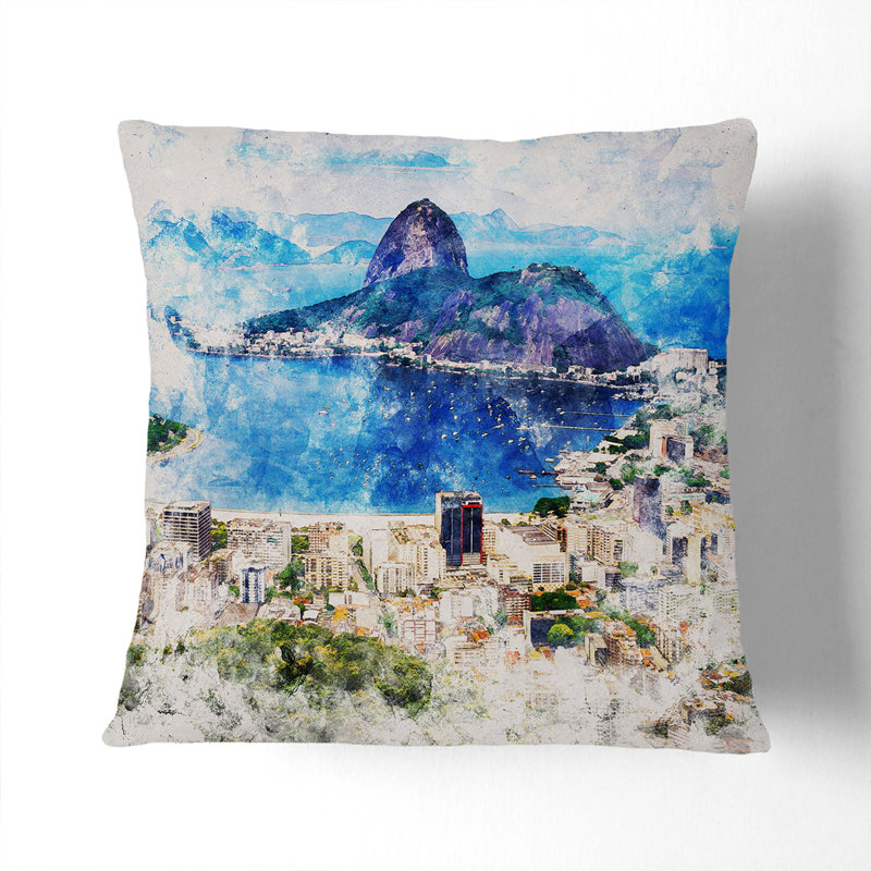 Square Cushion, 40cm H x 40cm W x 15cm D