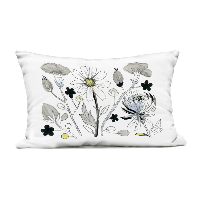 Coussin d'extérieur imprimé Simple Designn