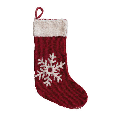 Chaussette de Noël tricotée