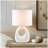 Ceramic Table Lamp White See below