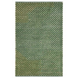 Bovina Hand Loomed Area Rug in Green