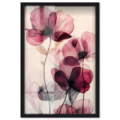 «Filigree Flora I Shadowbox Print Flower» par Art Remedy