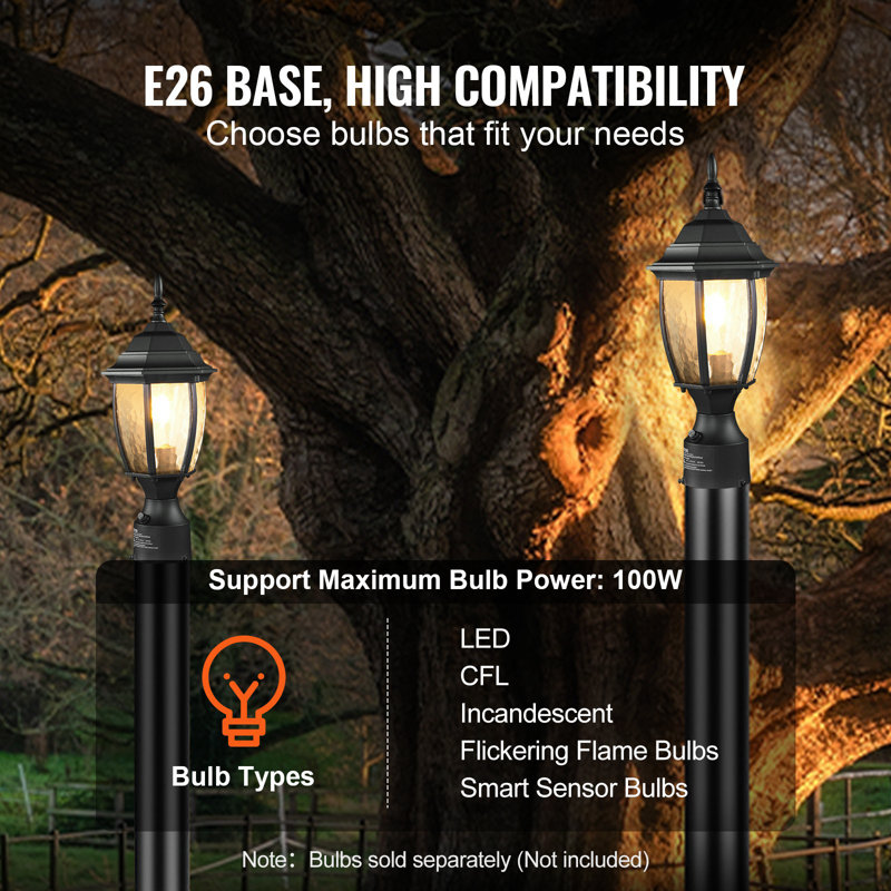Luminaire d'extérieur 15,75 "Dusk To Dawn"