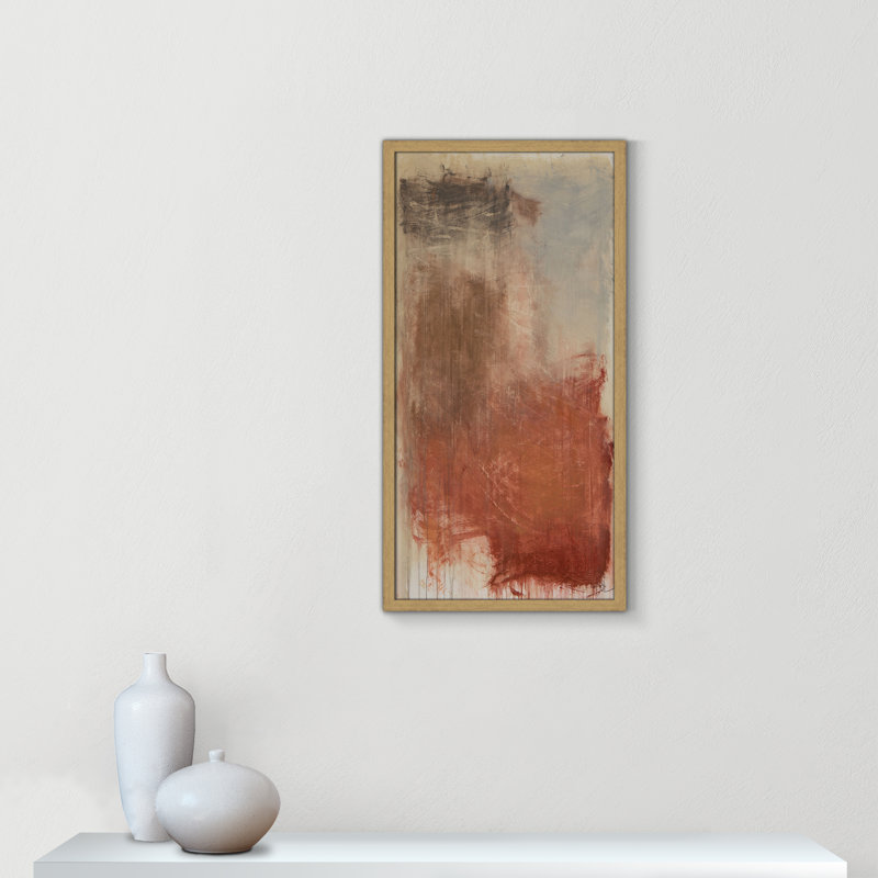 «Autumn Over The Rivera» par Casa Fine Arts, H 31 po x l 16 po x P 0,75 po, Reproduction encadrée sans passe-partout, Naturel