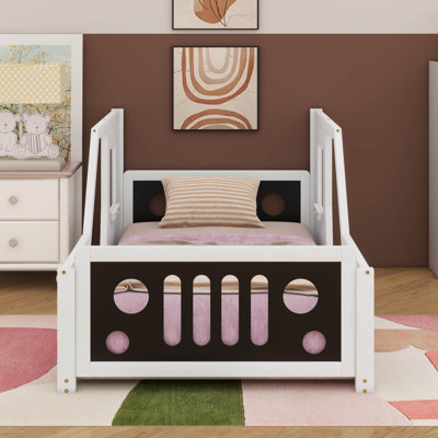 Lit plateforme simple avec roulettes Classic