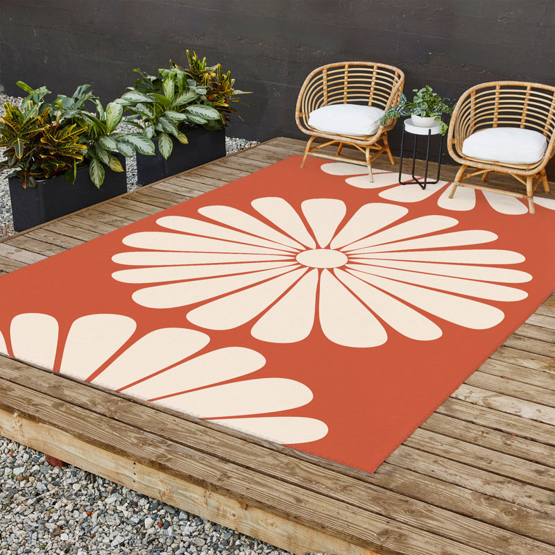 Tapis rectangulaire Katy avec envers antidérapant, Rectangle 8 pi x 10 pi