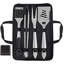 Ensemble 8 pièces d'outils de barbecue très épais en acier inoxydable-86364462