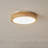 Wood LED Flush Mount Ceiling Light 6500K-892082864-920874760