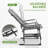 Outdoor Folding Chair Gray-710228386
