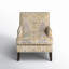 Fauteuil club à têtes de clou Colton-55785642