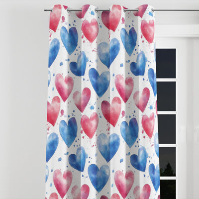 «For Teenagers Love Room obscurcissant» - rideau simple avec œillets Bairo - 1 panneau