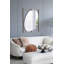 30X1x40" Poppy Mirror With Gold Metal Frame