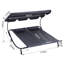 Battershell Double Spreader Bar Hammock with Stand-2086574995