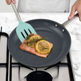 Silicone Slotted Turner - Light Aqua