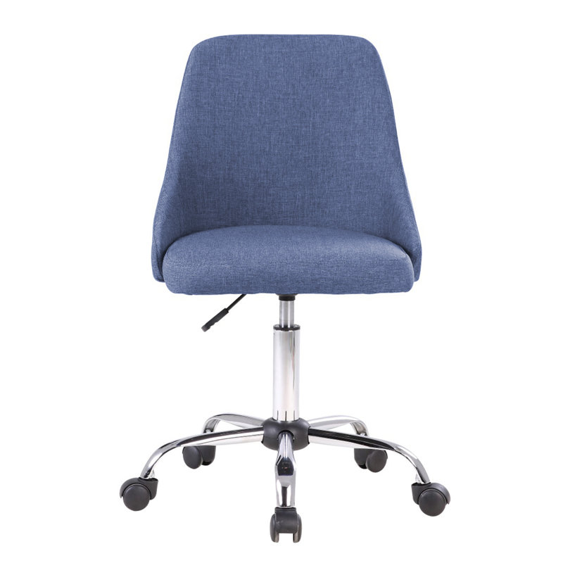 Natalia Task Chair, Steel Blue