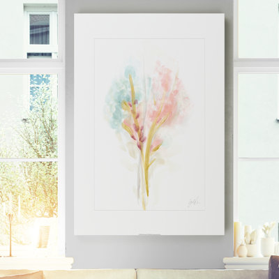 " L Floral Trace II "