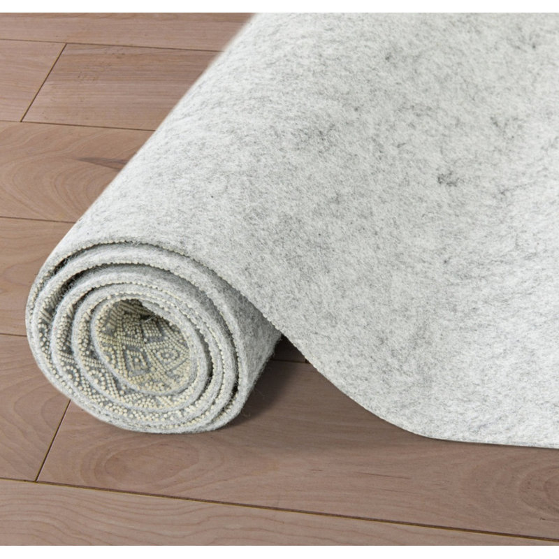 Garniture de coussin en feutre de qualité supérieure antidérapante de 1/4 po d'épaisseur pour protéger les planchers de 10 pi x 14 pi