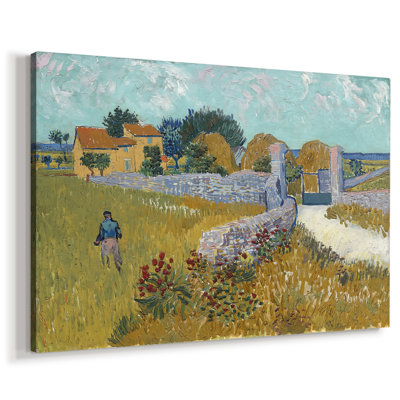 Farmhouse in Provence-Vincent van Gogh-Gallery Wrapped Canvas-1888