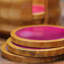 Ensemble de sous-verres 7 pièces Deep Rose