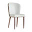 Chaises de salle à manger ergonomiques et modernes avec pieds robustes pour des sièges confortables dans la maison et le bureau (ensemble de 2)