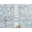 Tapis persan Kerman en laine nouée à la main ciselée à la main de 7 pi 6 po x 10 po x 10 po 35211F1BAC4E49DBA3A82A6A697C863B