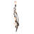 Rustic Lodge Flush Mounted Sconce