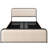 Upholstered Bed With Curved Headboard-1583423404