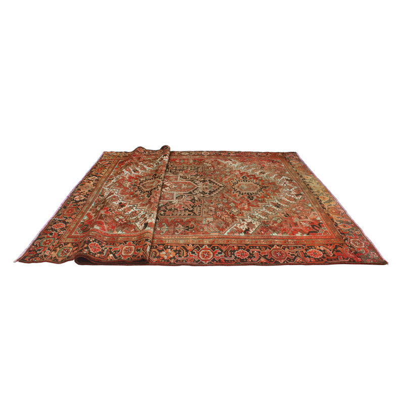 Khrystopher Heriz Faraz Rust Rug