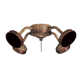 4-Light Ceiling Fan Light Fitter