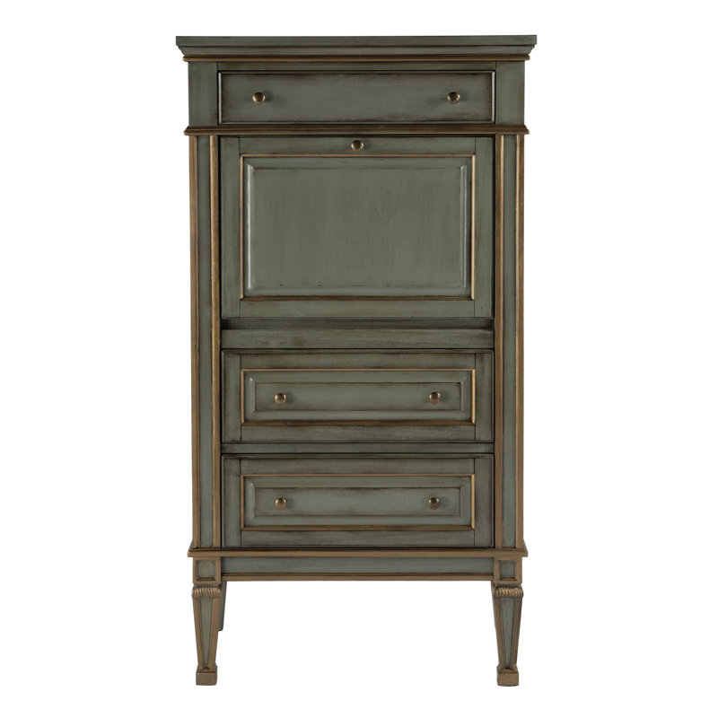 Chubbuck Armoire Desk, Green