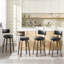Tabouret de bar et de comptoir pivotant rembourré-1118633816-1118633829