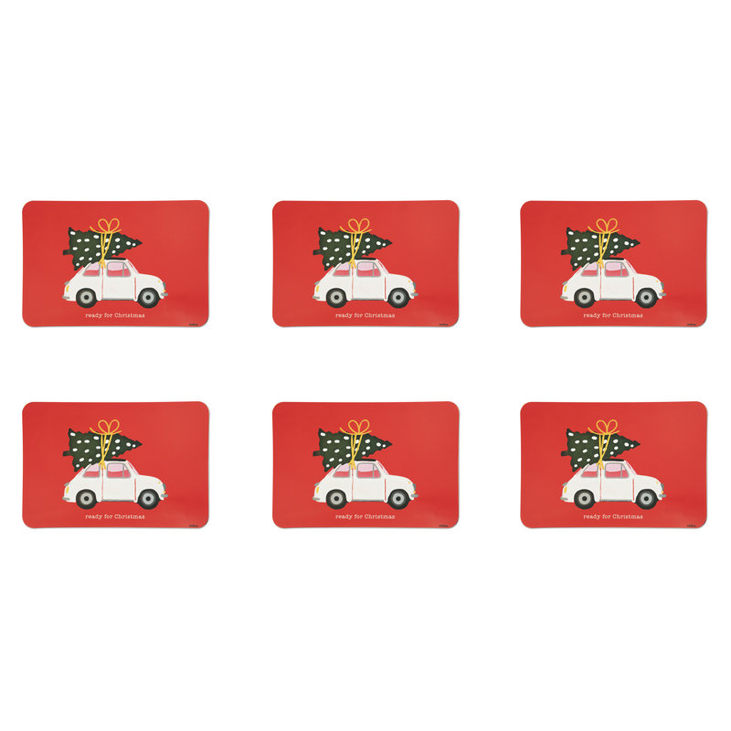 Ready For Christmas No Pattern Rectangle Placemat