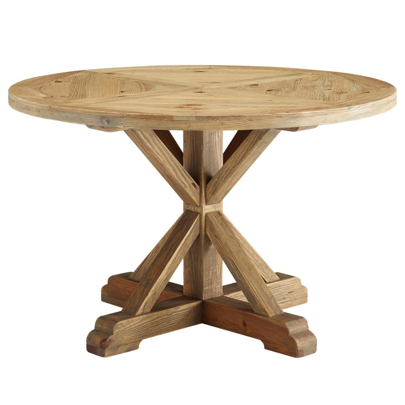 Table de salle à manger Colonne, H 29,5 po x L 47 po x l 47 po