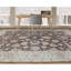 Wool Oriental Area Rug in Brown/Light Blue