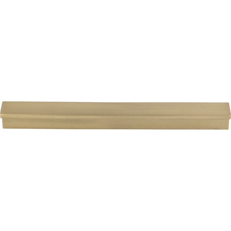 Minetta 7 9/16" Center to Center Finger pull, 6 5/16" Center to Center, Polished Chrome