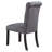 Dining Room Furniture Natural Wooden Rectangle Top Dining Table 6X Side Chairs