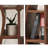 Chinese style all solid wood creative bookcase