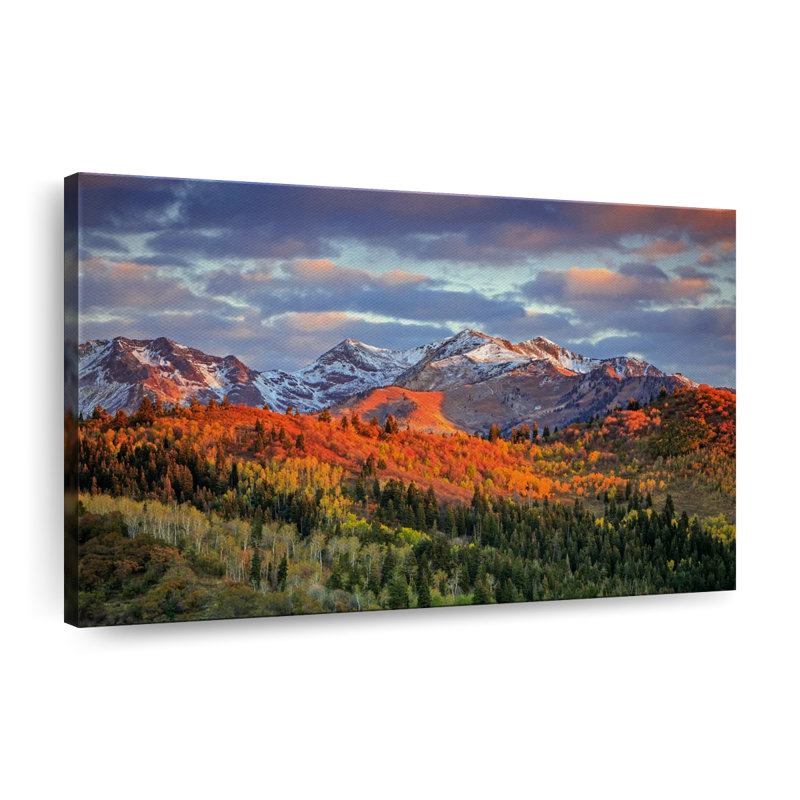 " Wasatch Mountain ", 8" H x 12" W x 1" D